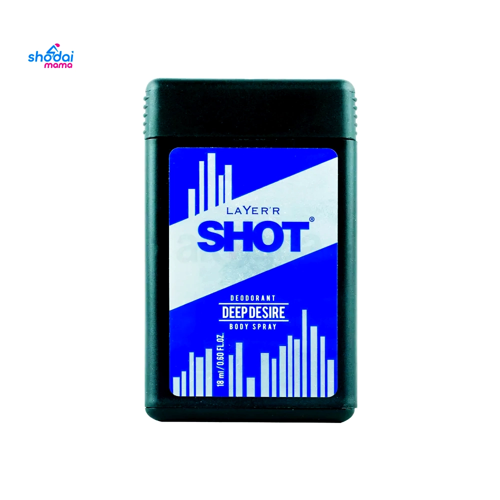 Layer'r Shot Deep Desire Body Spray 18ml